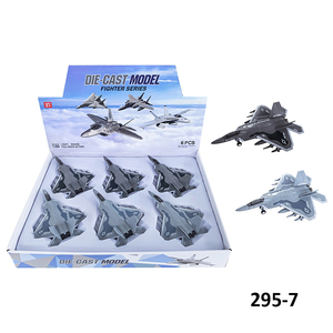 F14 <span class=keywords><strong>F15</strong></span> F22 modelo Pull-Back Die-Case Fighter Aircraft juguetes de aleación de luz y sonido para niños hechos de Metal duradero - Product Image 6