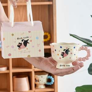 Juego de Tazas de Café de Cerámica Personalizadas, Elegante Taza con Temática Navideña con Caja de Regalo para Logotipo Personalizado, Regalo Corporativo - Product Image 6