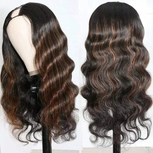 Perruques frontales en dentelle transparente 13x4 de 34 pouces, couleur bordeaux 99J, densité 200%, cheveux humains Remy, ondulés, pré-épilées, avec baby hair, pour femmes - Product Image 2