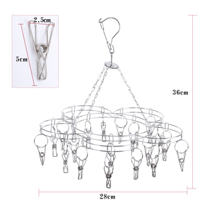 <span class=keywords><strong>Perchero</strong></span> de secado para <span class=keywords><strong>ropa</strong></span>, calcetines cortos, <span class=keywords><strong>ropa</strong></span> interior en el balcón, de acero inoxidable, montado en la <span class=keywords><strong>pared</strong></span> - Product Image 3