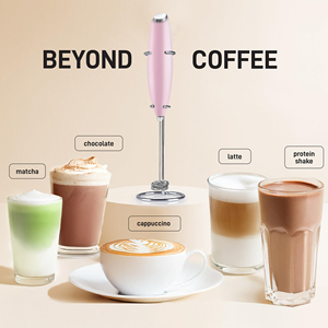 Use-friendly Custom Logo Coffee Milk Frother Milk Frother Rechargeable - Product Image 3