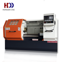 Escritorio doméstico totalmente automático CK6150 mandril manual de tamaño mediano Sistema de control Gsk Torno CNC