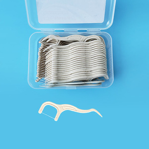 Personale Eco-Friendly Stuzzicadenti Biodegradabile Paglia di Grano Filo Interdentale Pick - Product Image 4