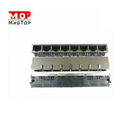 Connecteur RJ45 Ethernet pour carte PCB, module femelle 10/100Base-TX avec transformateur