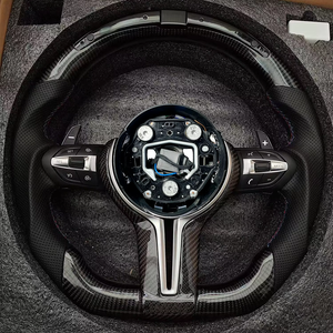 <span class=keywords><strong>Volant</strong></span> chauffant en fibre de carbone de qualité supérieure pour Série 4 G20/G28/G80/F30/F10, design sport en <span class=keywords><strong>cuir</strong></span> - Product Image 4