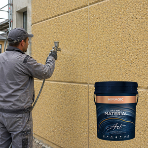 Pintura Acrílica en Aerosol con Aspecto de Piedra Natural, Pintura Líquida de <span class=keywords><strong>Granito</strong></span>, Revestimiento de Textura de Piedra Artificial Resistente a la Intemperie - Product Image 1