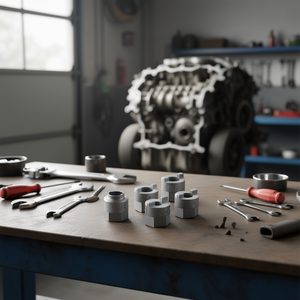 FG 159 S5 <b>Universal</b> Joint <b>Socket</b> Set For Auto Repair Tools 4x2 4.5x5 0.5x6 2.5x8 Sizes Included - Product Image 3