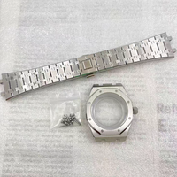 Nh35 Uhrenteile 41mm Uhrengehäuse Armband Edelstahlgehäuse Band Saphirglas Nh35 Uhrengehäuse Nh35 Gehäuse
