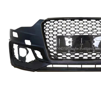 Kit de conversion de pare-chocs avant PNB pour Audi A5 B8.5 S5 (2012-2016) vers RS5 B9 (2017-2019), noir brillant, neuf, haute qualité, fixation par clip, garantie 6 mois