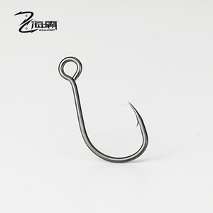 Hameçons circulaires en acier allié avec grande boucle, tube super lisse, hameçon brillant <span class=keywords><strong>pour</strong></span> la pêche à la carpe en rivière et en lac - Product Image 2