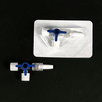 Vente en gros de seringues jetables en silicone vanne de contrôle de débit à 3 voies avec verrouillage Luer