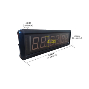 Goakgaan 1,8 Pulgadas Programable Gimnasio Entrenamiento Intervalo Temporizador 6 Dígitos <span class=keywords><strong>Mini</strong></span> Electrónico <span class=keywords><strong>Crossfit</strong></span> Temporizador - Product Image 6