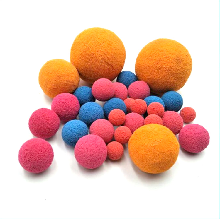 Хорошее качество, небольшой жесткий бетононасос, труба, резиновые губчатые шарики для насоса автомобиля