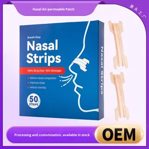 工場直販 JingDa JD-NS 鼻腔拡張テープ 大小サイズ 不織布 CE認証 睡眠サポート いびき防止 マウスパッチ - Product Image 3