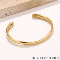 Brazalete de Acero Inoxidable 316L para Mujer, Marca FANKE, Dorado, Estilo Europeo Americano, Simple, Moderno, Doble, Discreto, para Fiesta
