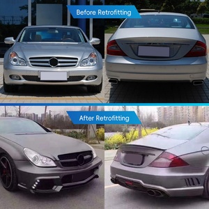 Kit carrosserie WLAD pour Mercedes-Benz CLS W219 (2004-2010) avec phares antibrouillard, pare-chocs avant/arrière, ailes et jupes latérales - Product Image 2