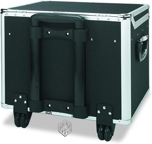 Nhôm mang trên trường hợp chuyến bay với bánh xe xốp lót và có thể khóa chốt cho máy tính xách tay và máy ảnh - Product Image 4