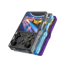 Console de jeu portable Wi-Fi NKIWI R36S Plus, open source, rétro, arcade 3D, nostalgique, double système, pour joueurs de jeux portables