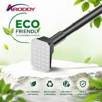 Tringle à rideau robuste ARODDY 800K, capacité 32 mm, en acier antidérapant, 62,9-196,8 pouces, fixation sans perçage, verrouillage interne