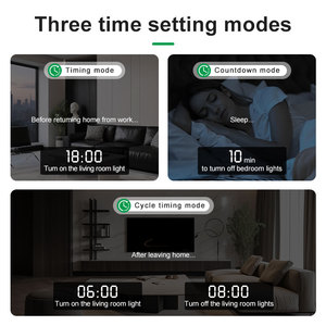 Tuya สวิตช์<span class=keywords><strong>โทรศัพท์</strong></span>มือถืออัจฉริยะไร้สายขนาดเล็ก, ตัวตัดวงจรควบคุมระยะไกลไวไฟใช้ในอุตสาหกรรมทนทาน SD-63T 6kA พลาสติก - Product Image 4