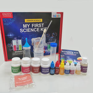 Set di attrezzature per esperimenti scientifici per bambini a forma di cartone animato Set di giocattoli a vapore della scuola primaria kit scientifici per imparare a giocare - Product Image 1