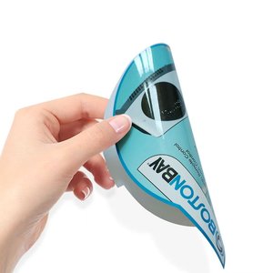 Étiquettes adhésives de produit électrique finition brillante avec logo personnalisé - Product Image 2