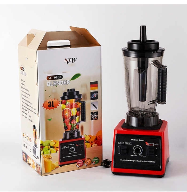 Ln Stock 2L 3L 8000W Blender Big Powerful Smoothies Large Commercial Blender