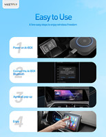 AI02 RK 3528 Android 4+32GB Dual-WLAN HDMI Netflix YouTube CE FCC OEM LOGO Kabelgebundene Auto-Multimedia-Ai-Box Carplay