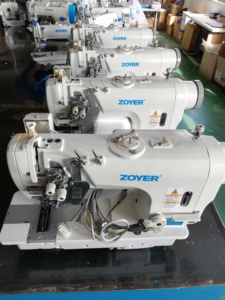 Série de machines à coudre industrielles à double aiguille à entraînement direct à grande vitesse ZY8450D - Product Image 4