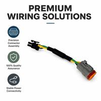 Kit Kabel Kontrol Motor Sepeda Motor & E-Bike Tahan Air dengan Isolasi PBT untuk Sistem Manajemen Armada IoT