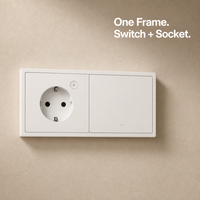 Interrupteur intelligent EU 86 mm 1 2 3 4 voies, panneau tactile WiFi, prise modulaire combinée, USB-C, Alexa, Google, CE, OEM