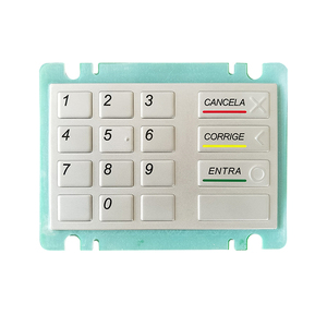 Teclado <span class=keywords><strong>PIN</strong></span> metálico con cifrado y certificación PCI 4.0 para cajeros automáticos - Product Image 2