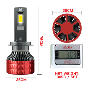 Yimei D60 H7 Đồng duy nhất Ống <span class=keywords><strong>Led</strong></span> Đèn Pha 6000K xe <span class=keywords><strong>Led</strong></span> Đèn Pha Bóng đèn H7 <span class=keywords><strong>Led</strong></span> Đèn Pha - Product Image 5