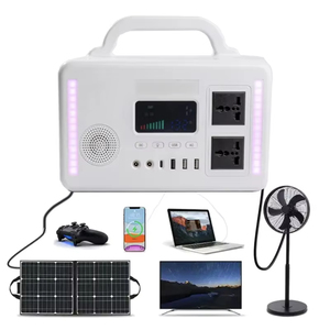 Station d'alimentation portable 300W avec panneau solaire pliable 150W, générateur solaire, alimentation <span class=keywords><strong>de</strong></span> secours d'urgence pour <span class=keywords><strong>le</strong></span> camping - Product Image 2