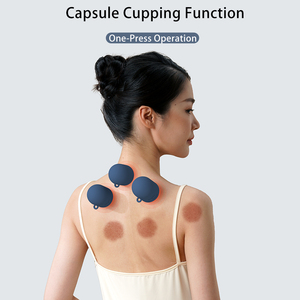 New Design 2026 2 em 1 Saúde e Bem-Estar Produtos Cupping Therapy Device Gua Sha Cupping Equipment & Traveling Sleep Eye Mask - Product Image 3