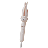 Rizador de Pelo Automático Portátil con Diseño de Oso Adorable, Apagado Inteligente, Anti-Quemaduras, Proveedor de Dropshipping