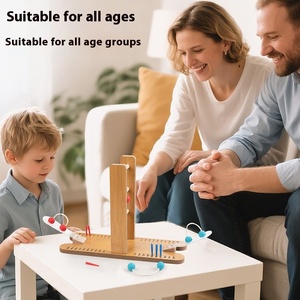 Mini scala in legno Set da Golf <span class=keywords><strong>per</strong></span> adulti e <span class=keywords><strong>bambini</strong></span> Puzzle interattivo <span class=keywords><strong>per</strong></span> genitore-bambino fascia di età da <span class=keywords><strong>5</strong></span> a 7 <span class=keywords><strong>anni</strong></span> - Product Image 5