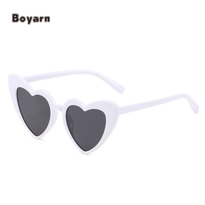 Boyarn bambino carino 3-9 anni adorabili ragazzi ragazze rosa festa di strada occhiali da sole dolci bambini occhi di gatto <span class=keywords><strong>cuore</strong></span> occhiali da sole - Product Image 4