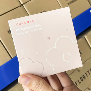 Judydoll surligneur Palette contour artistique multi-rôle plateau de maquillage 4 couleurs surligneur <span class=keywords><strong>poudre</strong></span> surligneur - Product Image 6