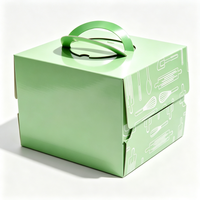 Brot-Papierbox mit Individuellem Logo-Druck UV-Druck Faltbare Karton-Geschenkbox Bäckerei-Verpackung Umweltfreundlich Recycelbar