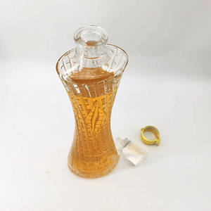 Bouteille de vin en verre cristal vide de 500 ml/700 ml avec option de logo personnalisé, <span class=keywords><strong>bouchon</strong></span> scellé - Product Image 4