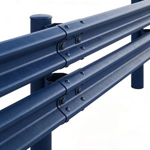 Barrière de circulation économique pour autoroute rurale, galvanisée à chaud, économique et efficace, à double vague - Product Image 4