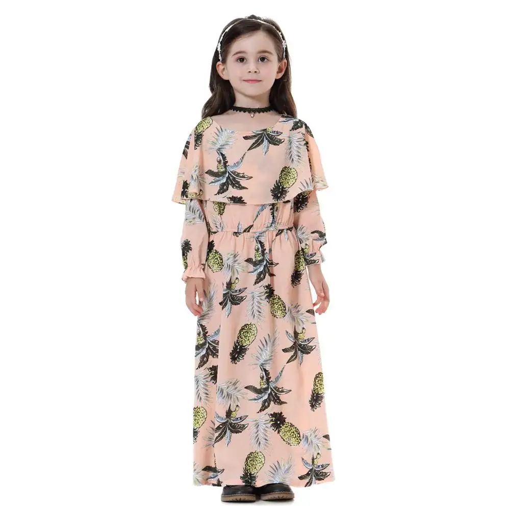 Robe Abaya musulmane pour filles, pour fille mignonne, nouveauté,