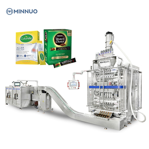 Chai thủy tinh bao bì dòng cartoning máy cho thực phẩm hóa chất thuốc lá chức năng bao gồm ghi nhãn dán túi Giấy túi - Product Image 1