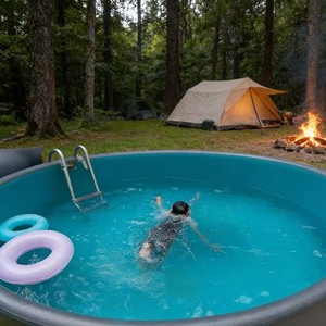 <span class=keywords><strong>Piscine</strong></span> gonflable extérieure pour adultes, en PVC épaissi avec technologie Drop-Stitch, protection UV, pour terrasse et jardin - Product Image 6