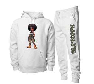 Conjunto de sudadera y sudadera deportiva de invierno de dos piezas de alta calidad para hombre Diseño elegante con logotipo personalizado - Product Image 4