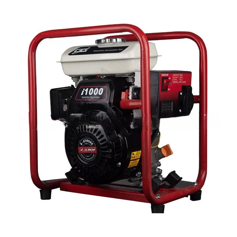 Generadores de gasolina 220V set 0.85kw hasta 3.5kw arranque manual monofásico