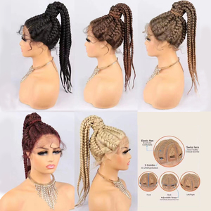 Faux cheveux synthétique Style Dreadlock pour femme, tresses africaines de bonne qualité, vente en gros - Product Image 2