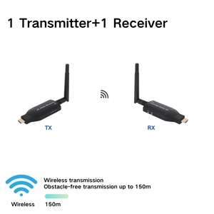 Original OEM nhà máy 150m không dây HDMI Video <span class=keywords><strong>Transmitter</strong></span> và Receiver Extender hiển thị không dây HDMI Extender cho PS4 <span class=keywords><strong>PC</strong></span> để TV - Product Image 3