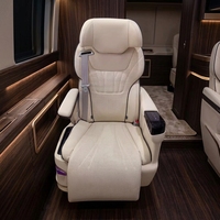 Asiento Eléctrico Personalizado para Camioneta Comercial, Cuero Genuino con Ventilación, Calefacción, Masaje y Funciones de Reclinación Eléctrica